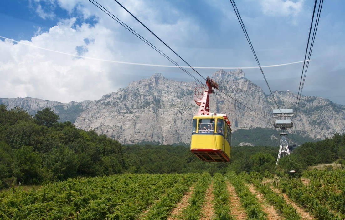 ай-петри канатная дорога ай-петри канатная дорога